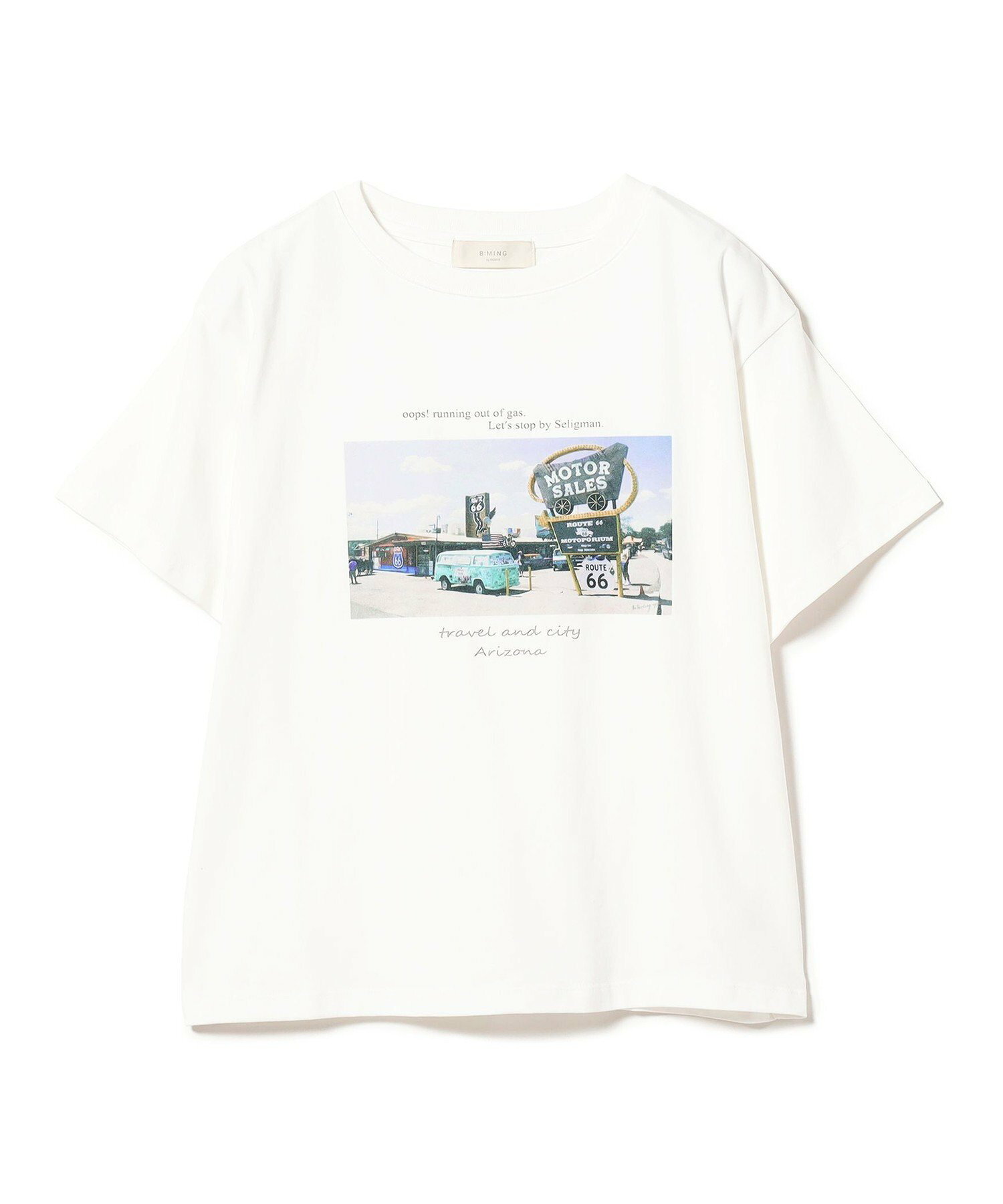 B:MING by BEAMS / travel フォト Tシャツ 24SS